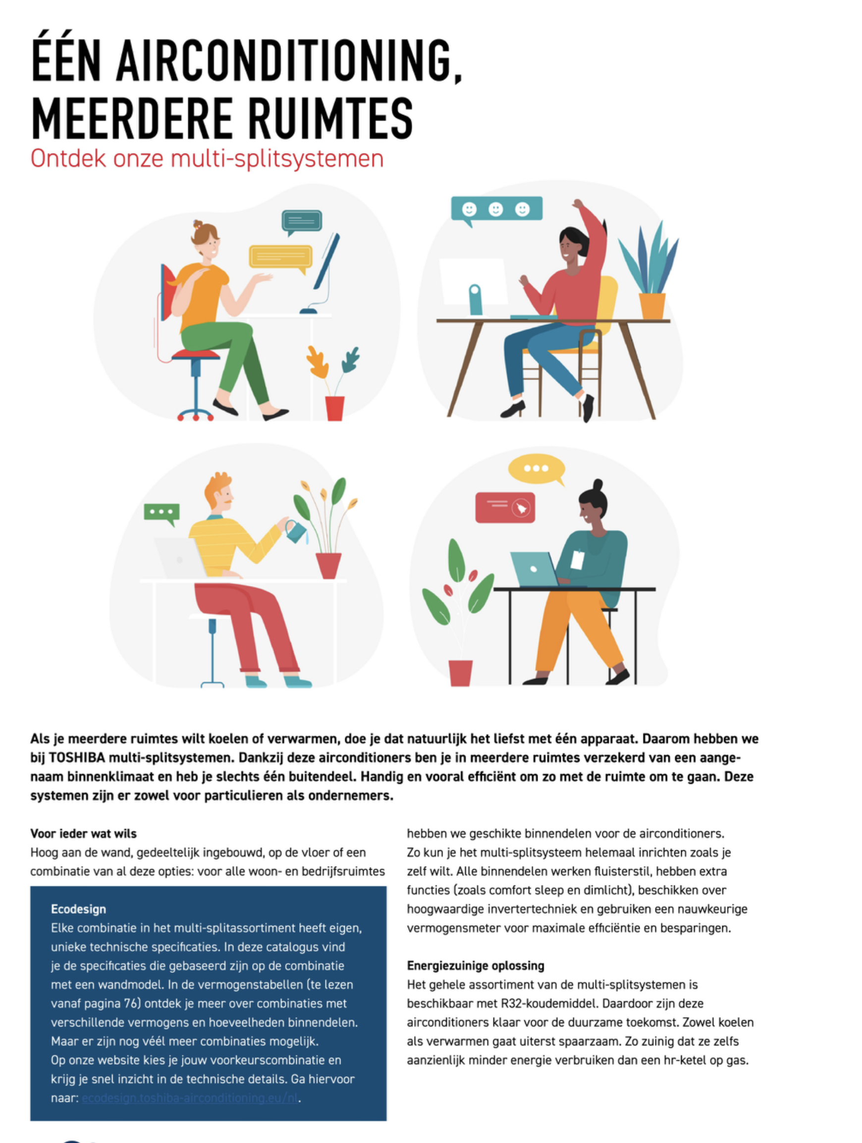 Multi-split systemen