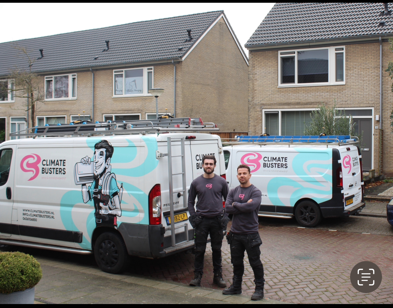 Roy en Emiljano — Climate Busters team